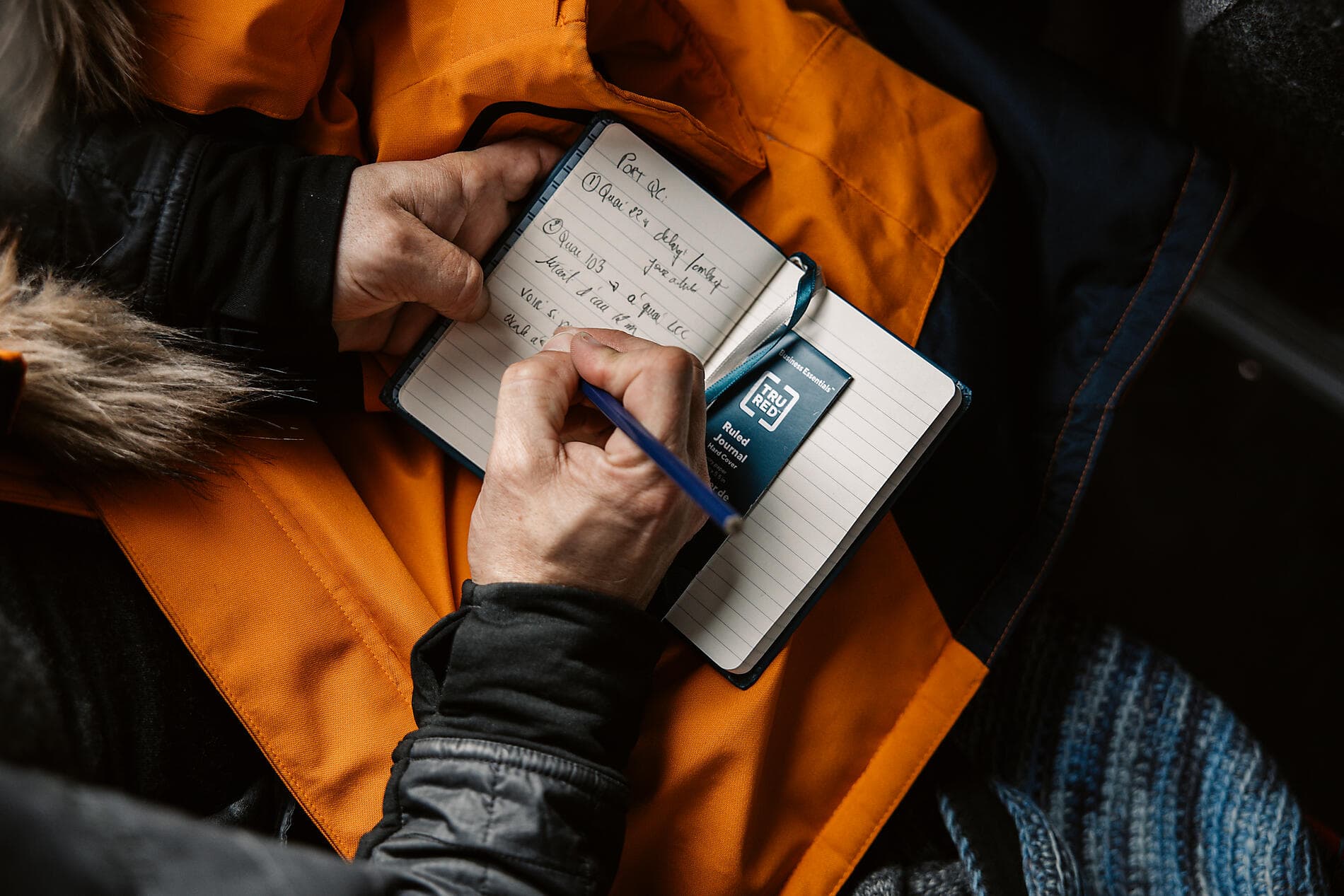 The St. Lawrence River in the Heart of the Boreal Winter 