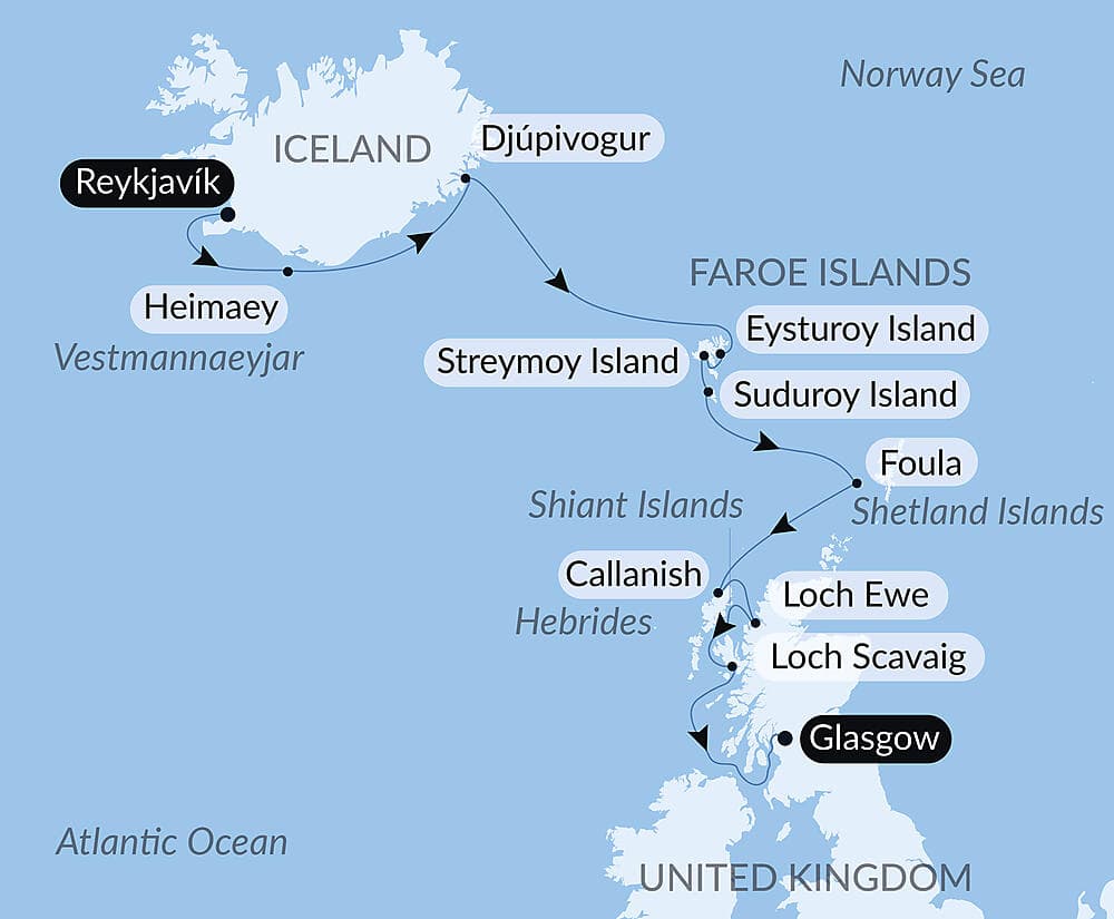 The wild archipelagos of the North Atlantic  null