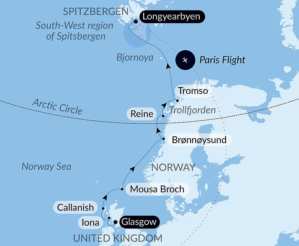 From Scotland to Spitsbergen null