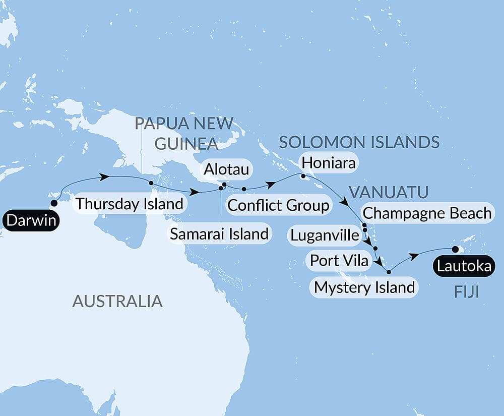 An escapade in the heart of Melanesia null