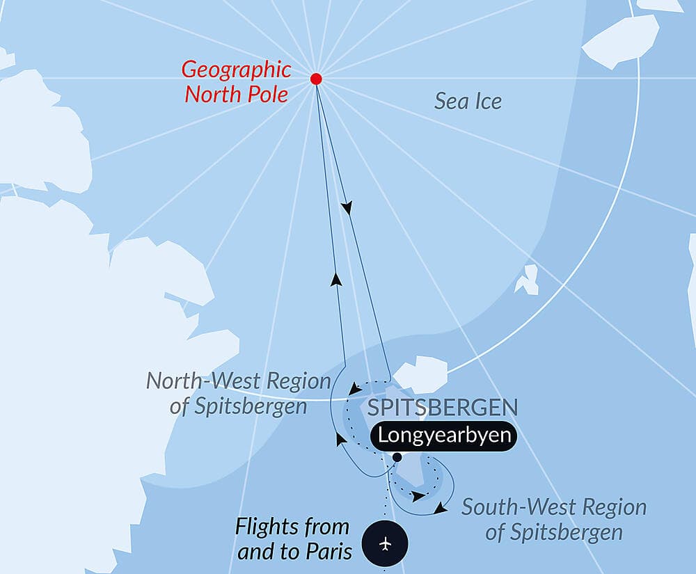 The Geographic North Pole