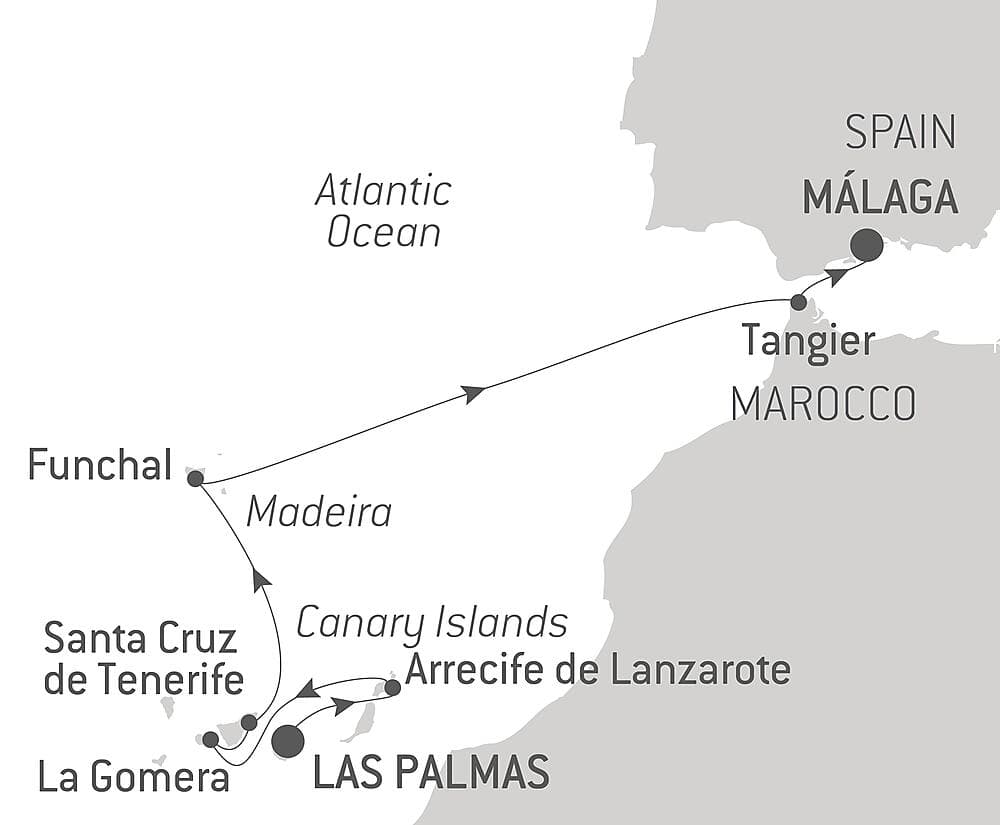 Atlantic Odyssey from the Canary Islands to the Iberian Peninsula null