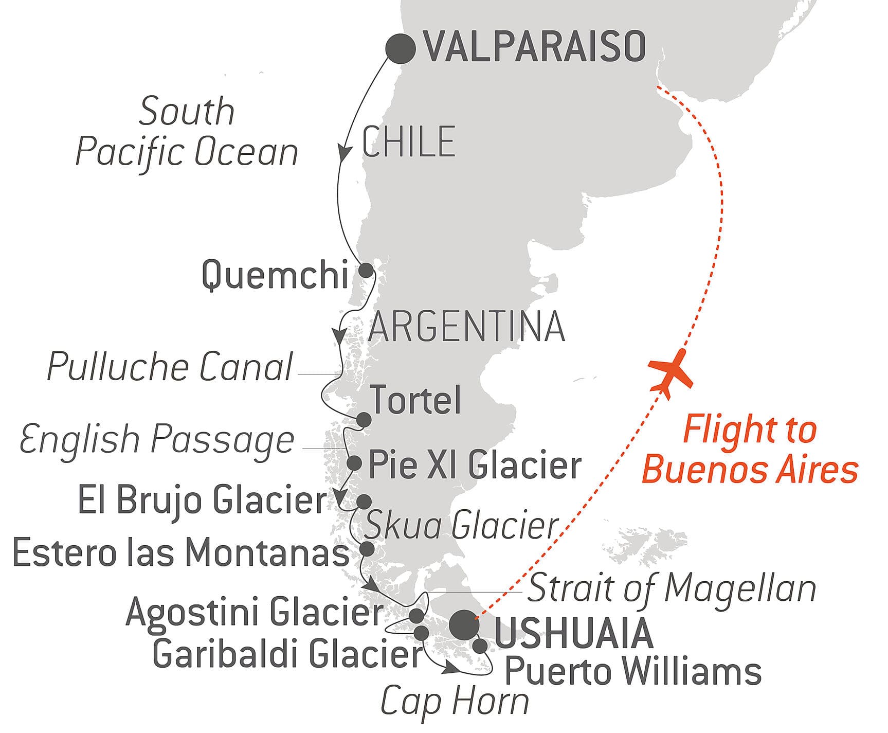 The best of Chilean Fjords