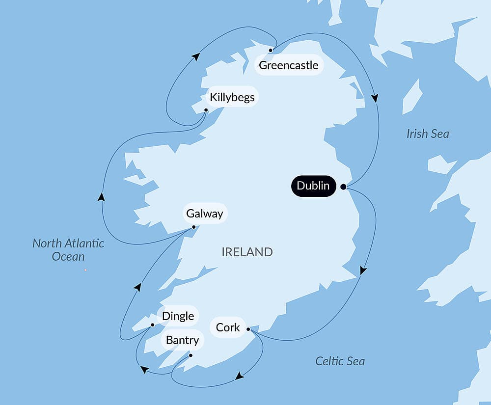 Circumnavigation of the Emerald Isle null