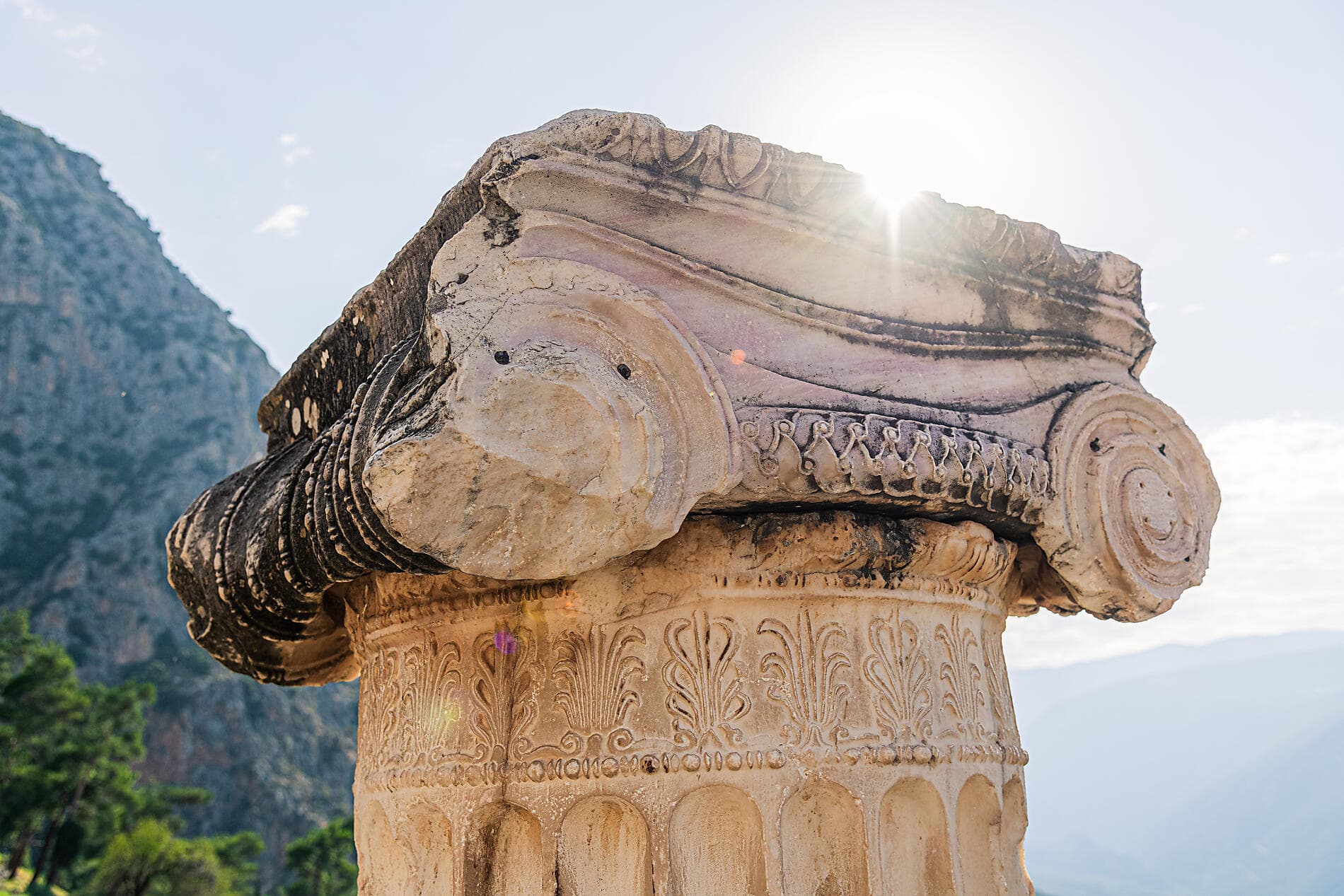 Landscapes and historic sites of the Peloponnese